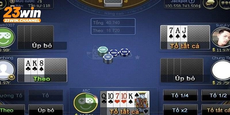 Giới thiệu sơ lược game xì tố 23Win